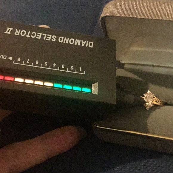 14k Yellow Gold Marquise Diamond Ring - Picture 11 of 16